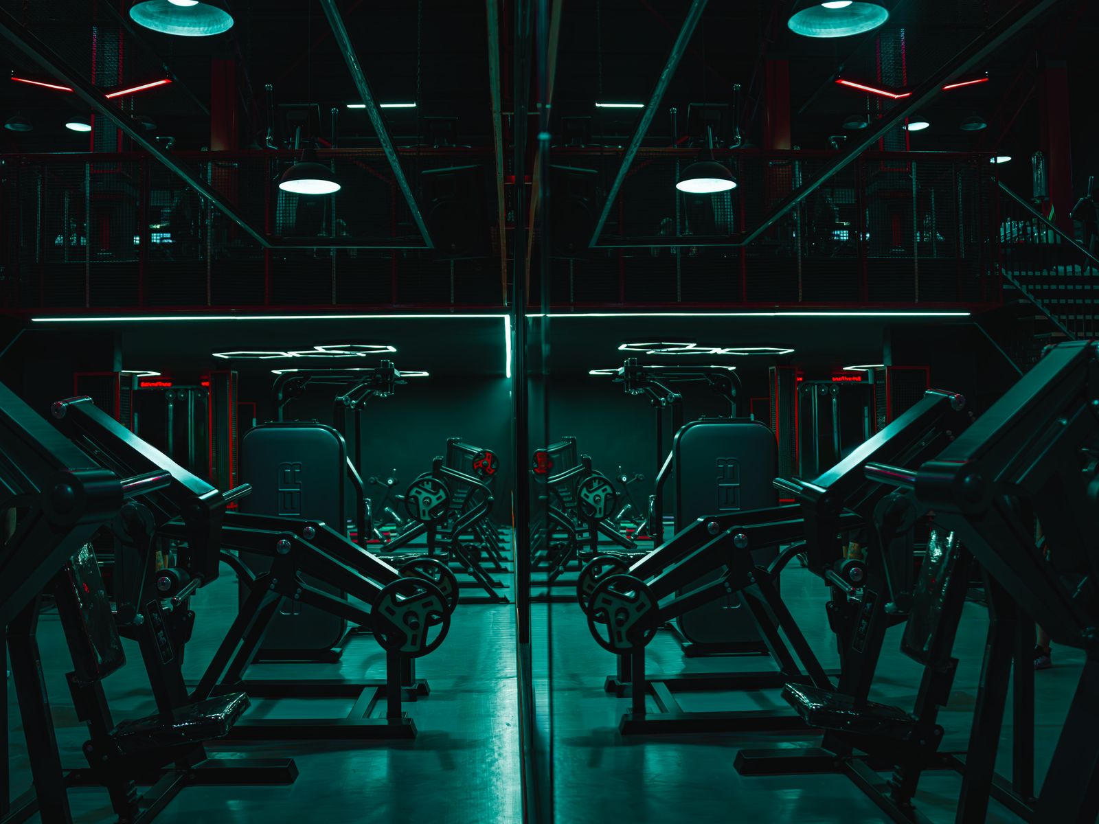 The main training floor at Evolution Fitness